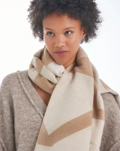 Bijou Brigitte Schals>Schal - Cozy Escape beige, braun