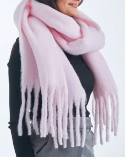 Bijou Brigitte Schals>Schal - Cushy Pink rosa