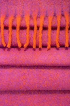 Bijou Brigitte Schals>Schal - Dark Pink orange, pink