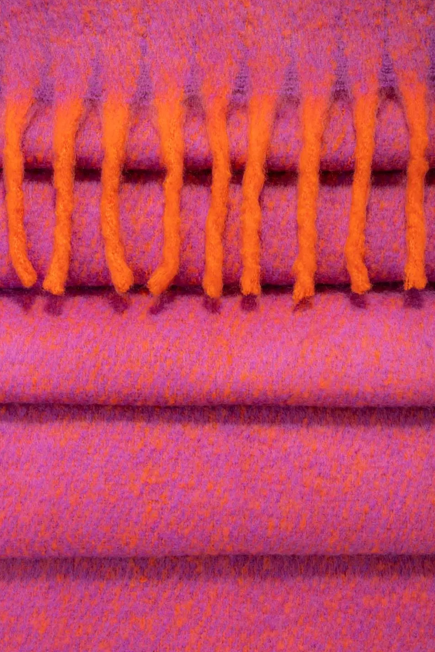 Bijou Brigitte Schals>Schal - Dark Pink orange, pink