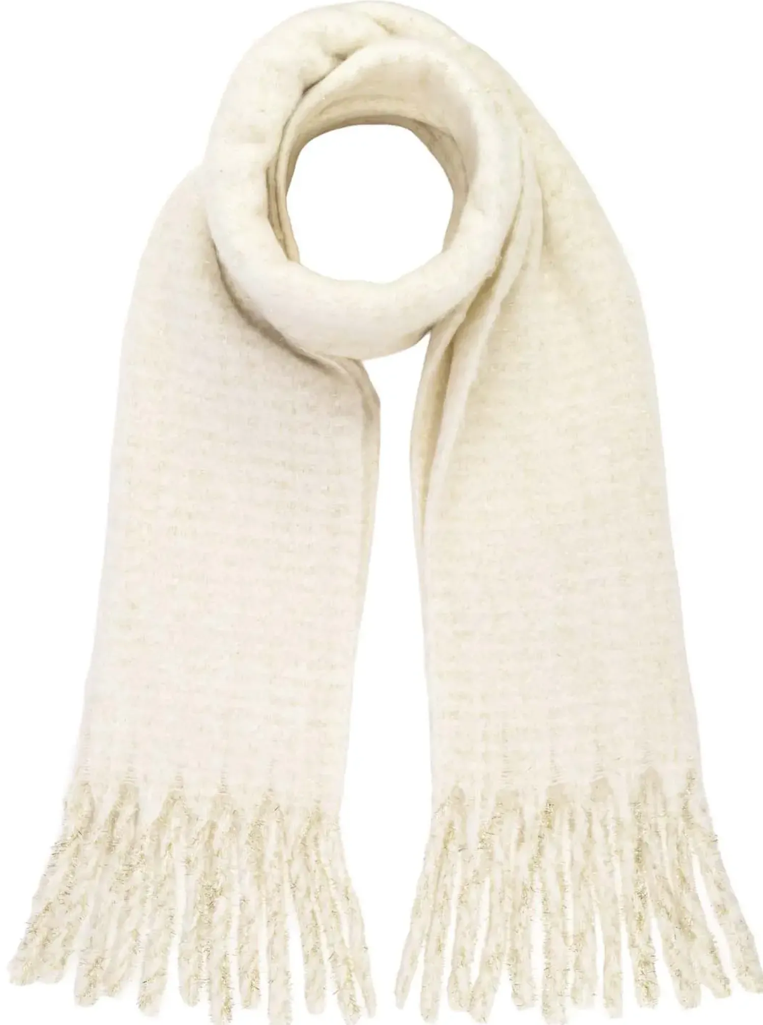 Bijou Brigitte Schals>Schal - Golden Breeze gold, weiß