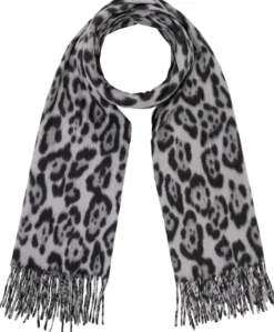 Bijou Brigitte Schals>Schal - Grey Leo grau