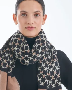 Bijou Brigitte Schals>Schal - Modern Classics schwarz