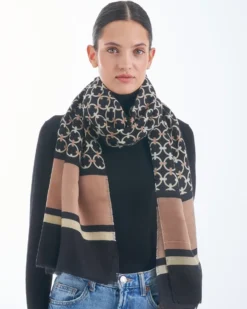 Bijou Brigitte Schals>Schal - Modern Classics schwarz