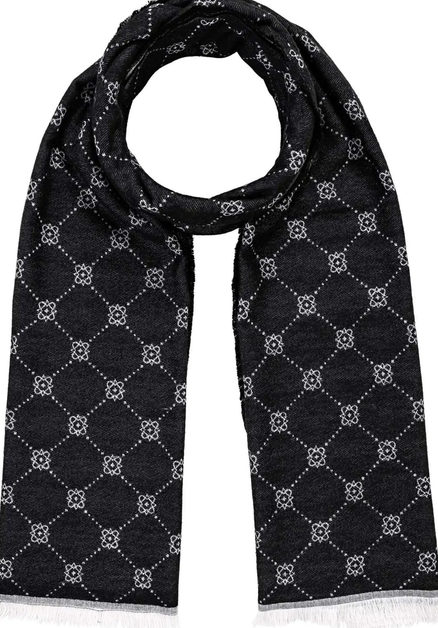 Bijou Brigitte Schals>Schal - Modern Vibe schwarz, grau