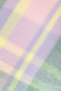 Bijou Brigitte Schals>Schal - Pastel Triangle rosa, lila, grün, gelb