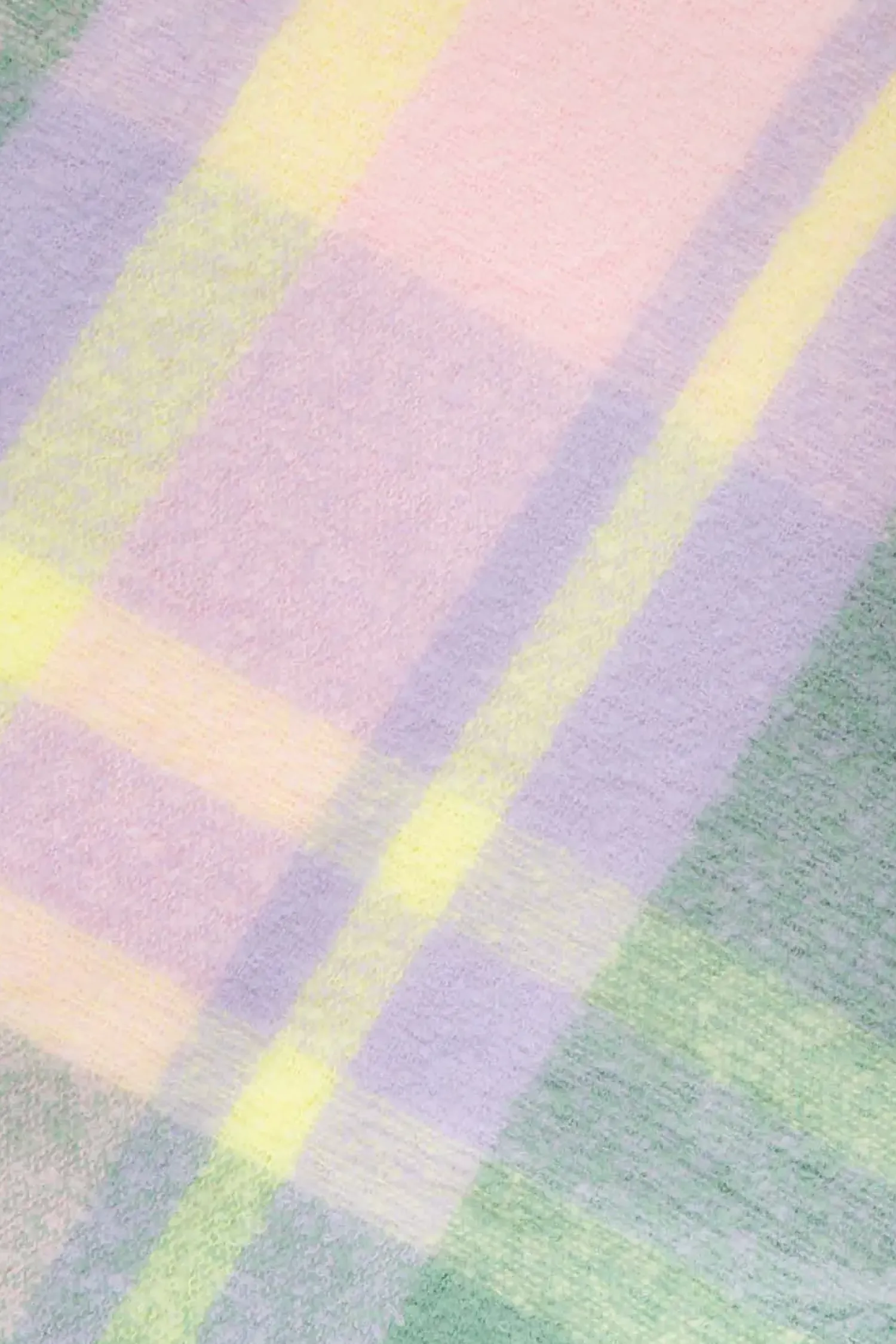 Bijou Brigitte Schals>Schal - Pastel Triangle rosa, lila, grün, gelb