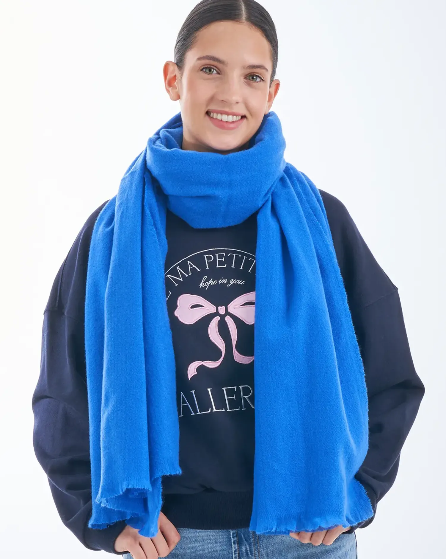 Bijou Brigitte Schals>Schal - Simply Blue blau