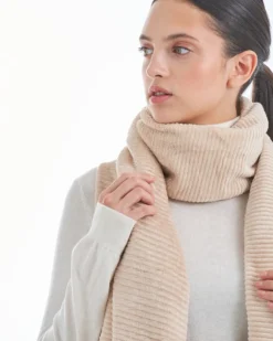 Bijou Brigitte Schals>Schal - Soft Beige beige, braun