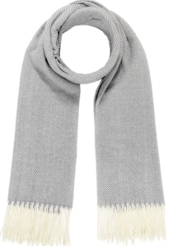 Bijou Brigitte Schals>Schal - Urban Herringbone grau