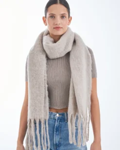 Bijou Brigitte Schals>Schal - Warm Embrace beige, braun