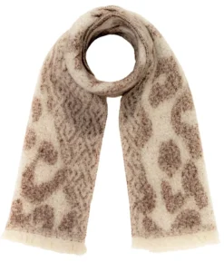 Bijou Brigitte Schals|Leo-Schmuck>Schal - Wild Elegance beige, braun