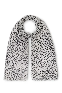Bijou Brigitte Schals>Schal - Wild Points schwarz, weiß