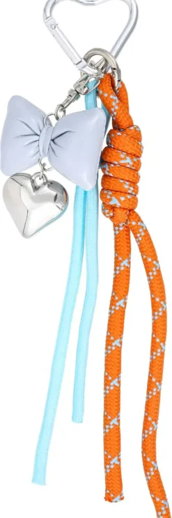 Bijou Brigitte Anhänger>Schlüsselanhänger - Cotton Bow mehrfarbig, silber