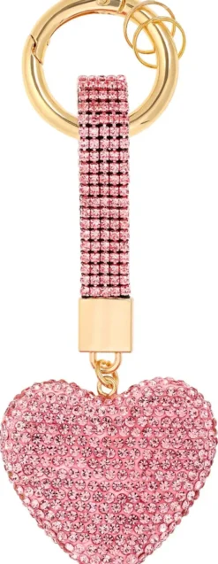 Bijou Brigitte Anhänger>Schlüsselanhänger - Gleaming Heart pink