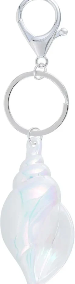 Bijou Brigitte Anhänger|Maritimer Schmuck>Schlüsselanhänger - Glowy Shell weiß