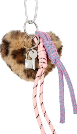 Bijou Brigitte Anhänger>Schlüsselanhänger - Wild Pink braun, pink