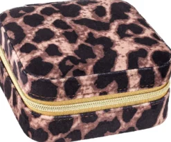 Bijou Brigitte Schmuckaufbewahrung>Schmucketui - Wild Square schwarz, braun