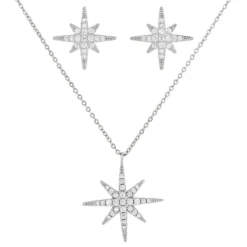 Bijou Brigitte Schmucksets>Schmuckset - Bright Stars silber