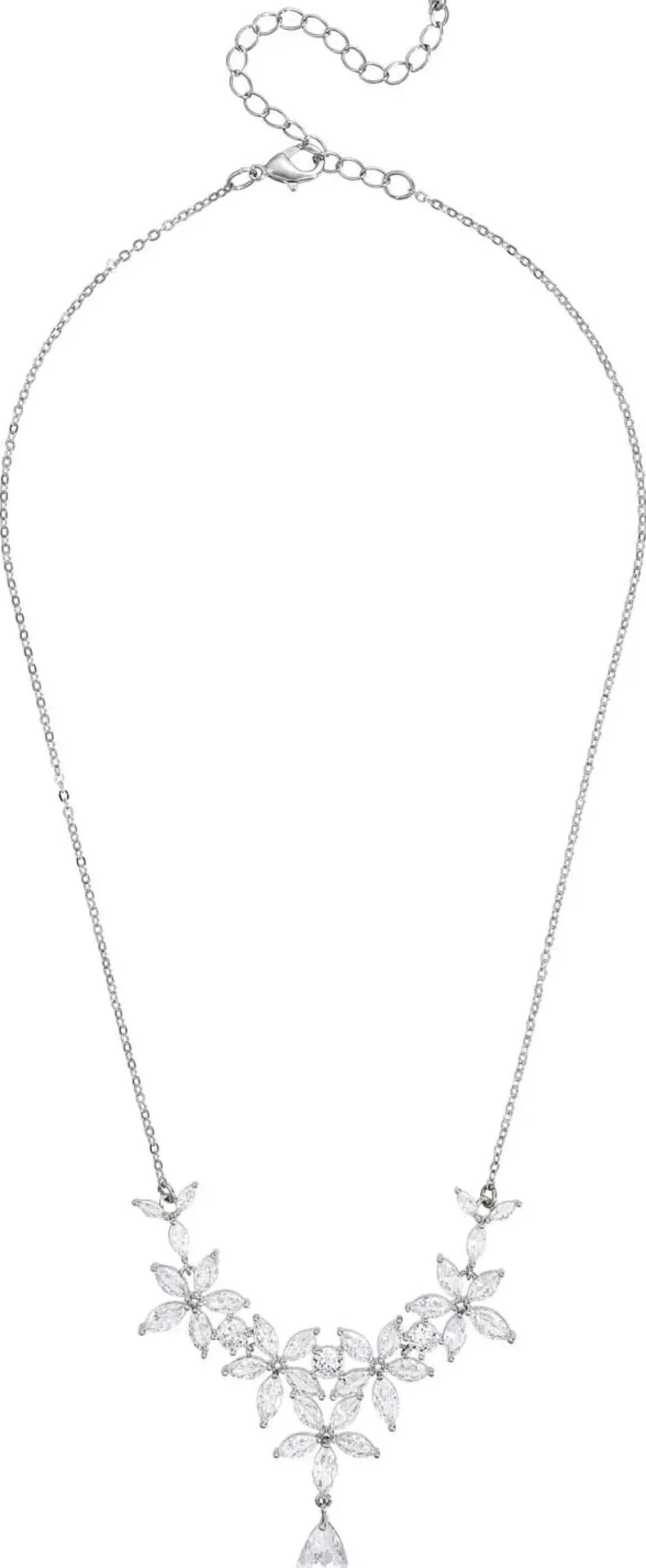 Bijou Brigitte Schmucksets|Brautschmuck>Schmuckset - Crystal Bloom silber