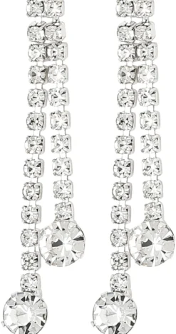 Bijou Brigitte Ohrstecker|Schmucksets>Schmuckset - Crystal Waterfall silber