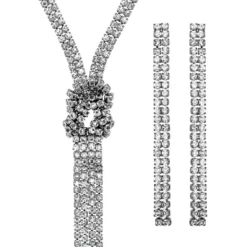 Bijou Brigitte Schmucksets>Schmuckset - Dark Illusion grau