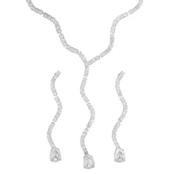 Bijou Brigitte Schmucksets>Schmuckset - Elegant Glam silber