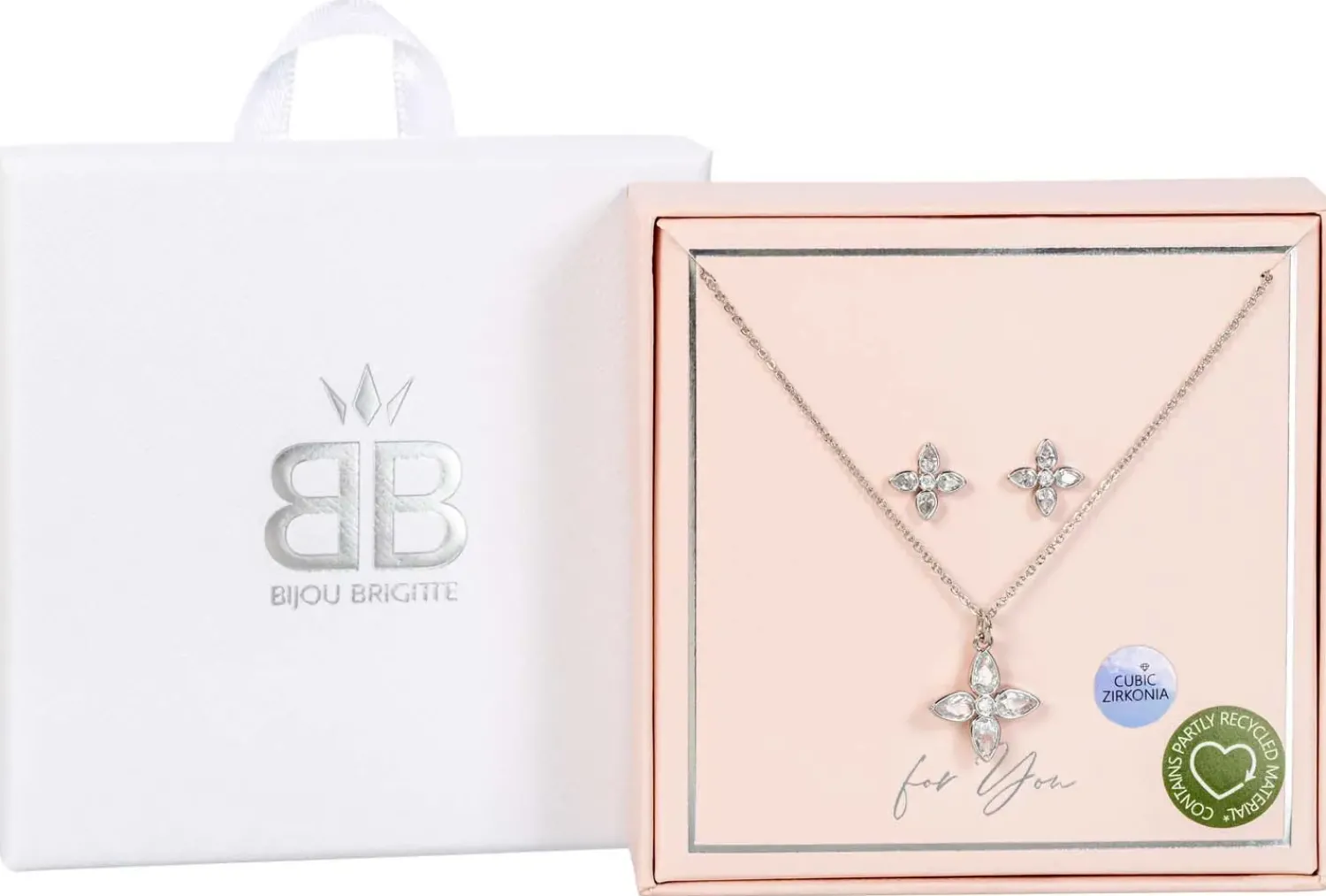Bijou Brigitte Schmucksets|Für Bestimmte Anlässe>Schmuckset - Four Cleefs silber