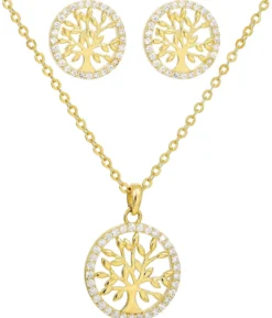 Bijou Brigitte Schmucksets|Für Bestimmte Personen>Schmuckset - Gleaming Tree gold