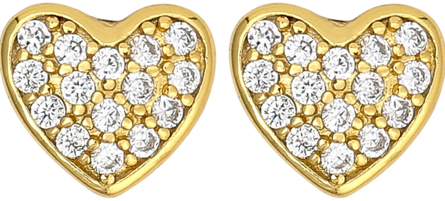 Bijou Brigitte Schmucksets|Silver Crystals>Schmuckset - Glorious Heart gold