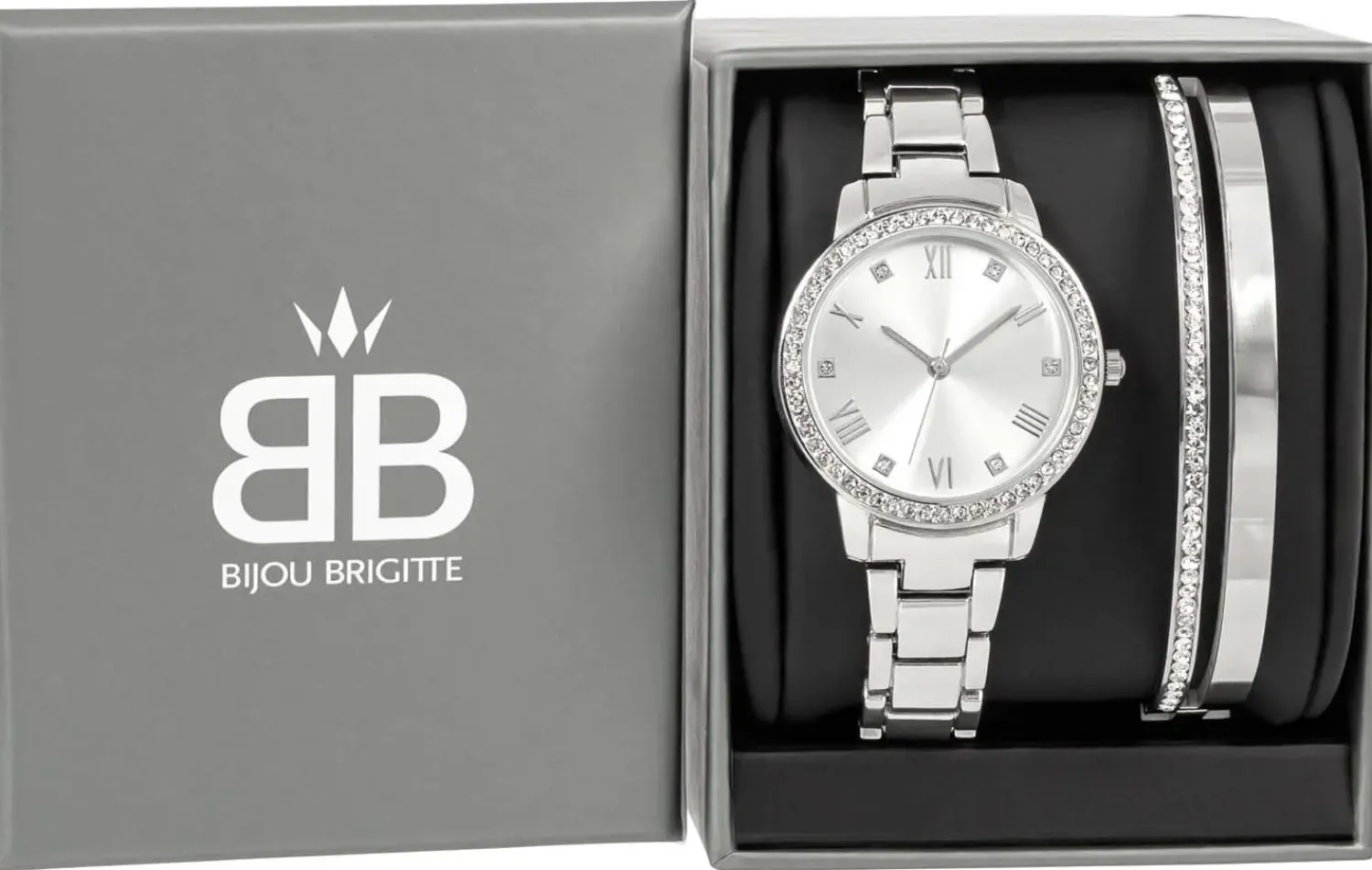 Bijou Brigitte Schmucksets|Uhren>Schmuckset - Infinite Silver silber