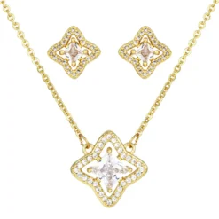 Bijou Brigitte Ohrstecker|Schmucksets>Schmuckset - Lovely Spark gold