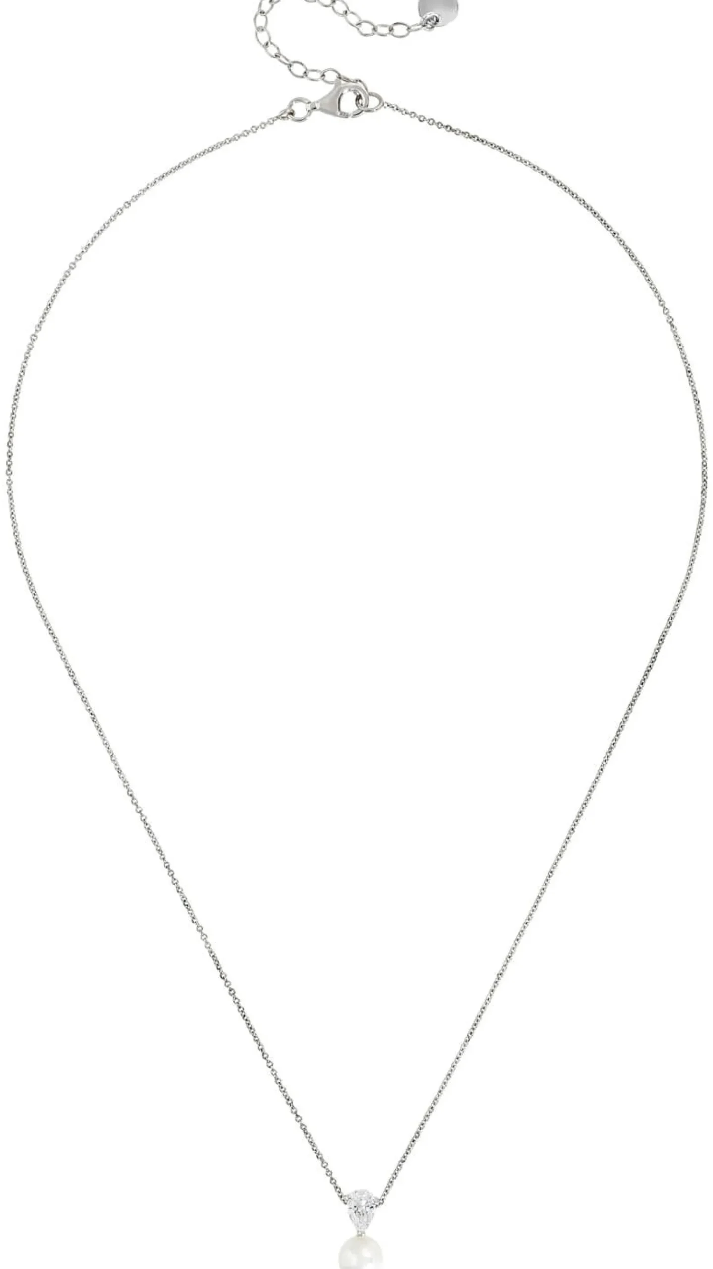Bijou Brigitte Schmucksets|Silver Crystals>Schmuckset - Pearl Classy weiß, silber