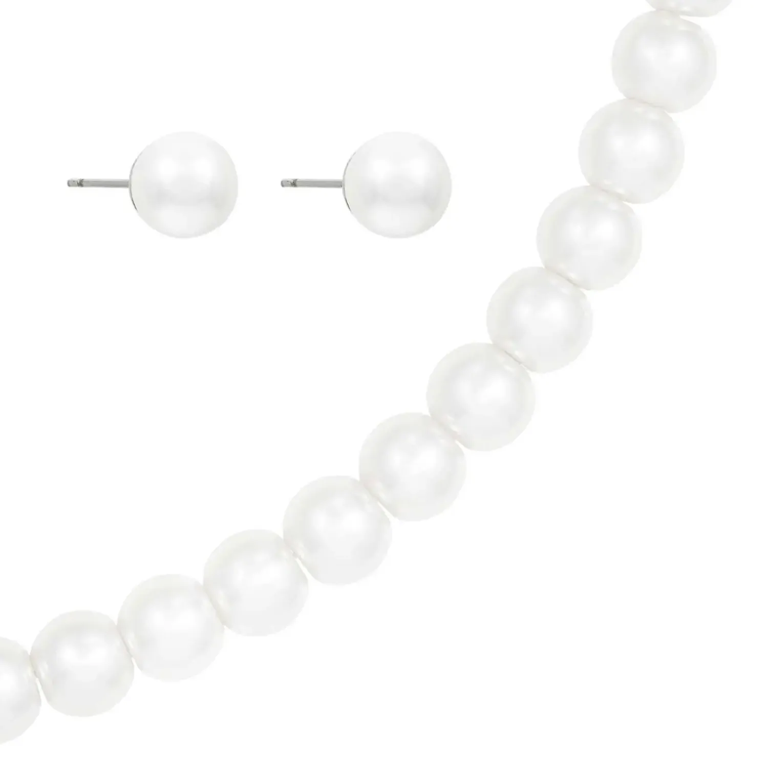 Bijou Brigitte Perlenschmuck|Schmucksets>Schmuckset - Pearly Duo weiß