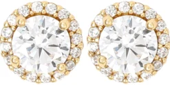 Bijou Brigitte Schmucksets|Silver Crystals>Schmuckset - Round Bling gold