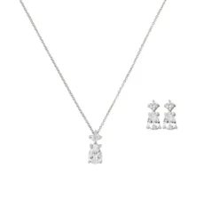Bijou Brigitte Schmucksets|Silver Crystals><noscript><img width=