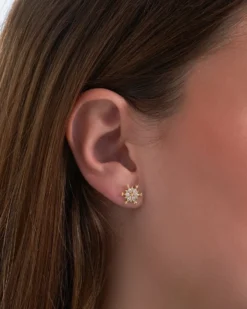 Bijou Brigitte Schmucksets>Schmuckset - Shiny Flake gold