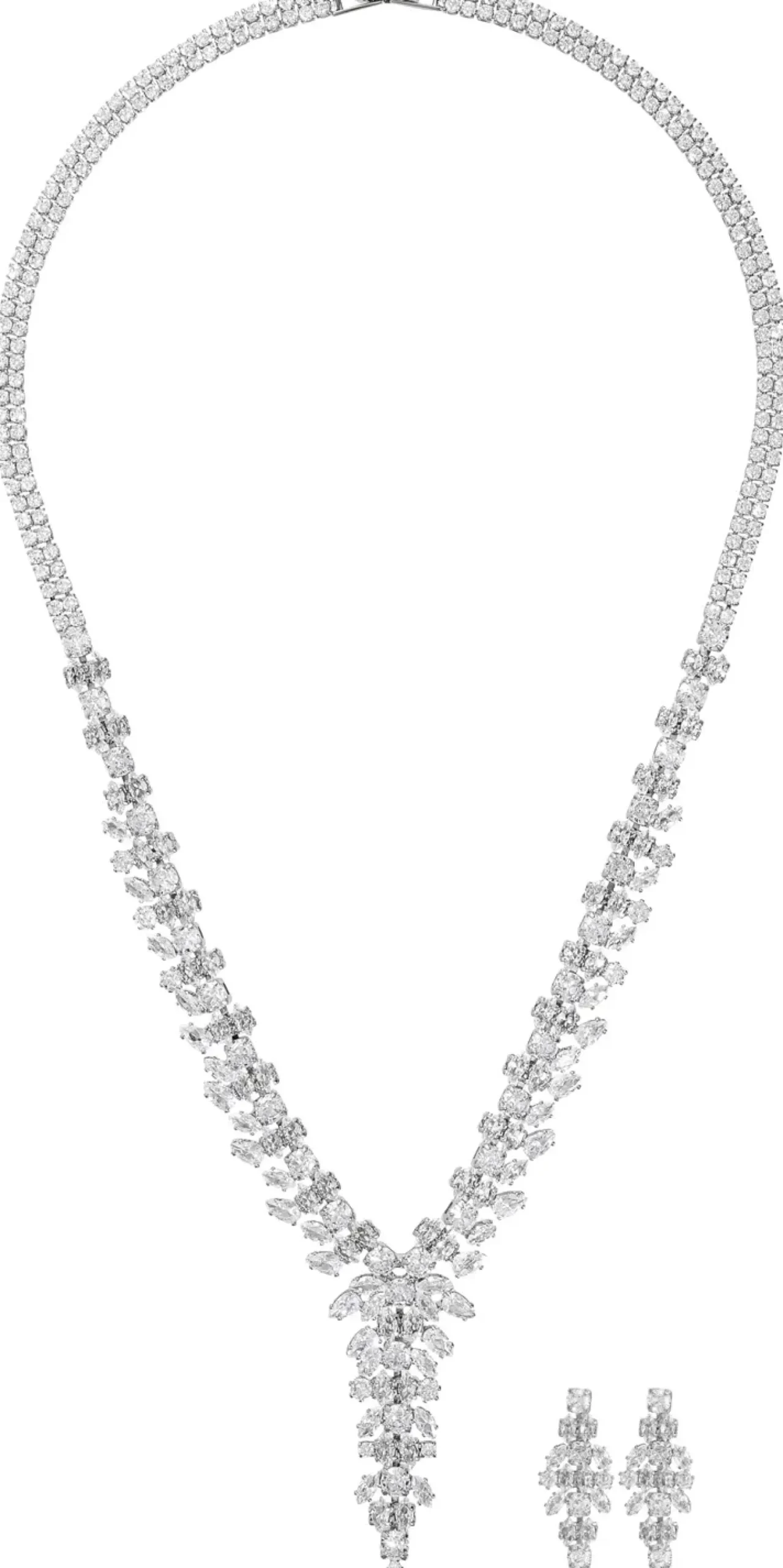 Bijou Brigitte Schmucksets|Brautschmuck>Schmuckset - Shiny Night silber