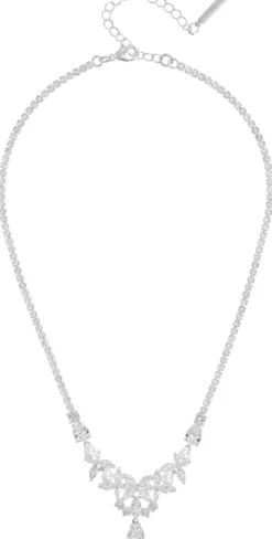 Bijou Brigitte Schmucksets|Brautschmuck>Schmuckset - Shiny Petals silber