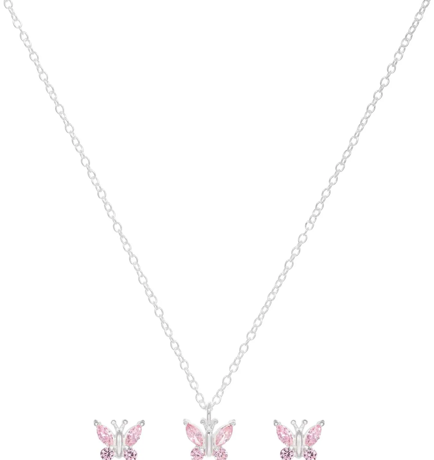 Bijou Brigitte Schmucksets|Silver Crystals>Schmuckset - Silver Romance silber