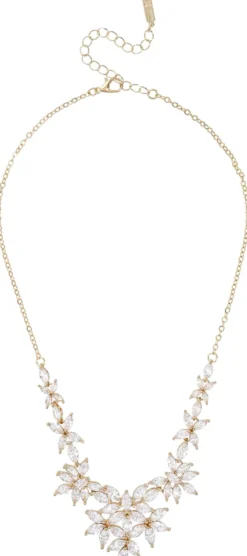 Bijou Brigitte Schmucksets|Brautschmuck>Schmuckset - Sparkling Flowers gold