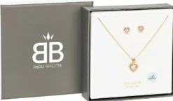 Bijou Brigitte Ohrstecker|Schmucksets>Schmuckset - Splendid Hearts gold
