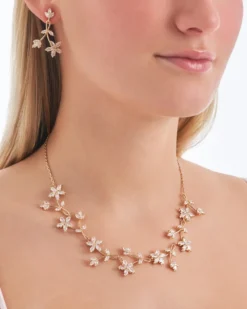 Bijou Brigitte Schmucksets|Blumenschmuck>Schmuckset - Sunny Garden gold