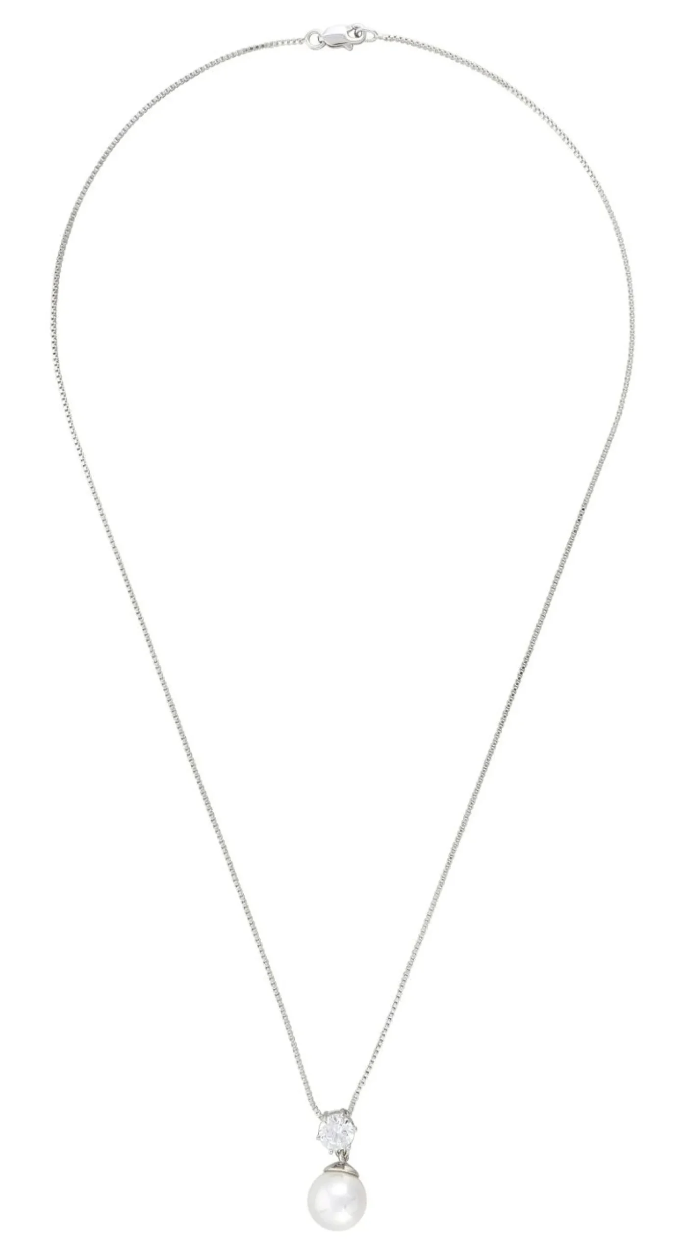 Bijou Brigitte Silver Crystals|Muschelschmuck>Set - Classic Elegance weiß, silber