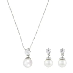 Bijou Brigitte Silver Crystals|Muschelschmuck><noscript><img width=
