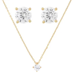 Bijou Brigitte Schmucksets|Silver Crystals>Set - Fancy gold