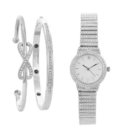 Bijou Brigitte Uhren|Edelstahlschmuck In Silber>Set - Festive Love silber