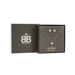Bijou Brigitte Ketten 925Er Silber|Schmucksets>Set - Gleaming Heart gold