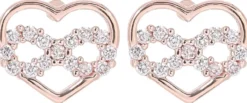 Bijou Brigitte Schmucksets|Für Bestimmte Anlässe>Set - Infinity Heart roségold