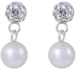 Bijou Brigitte Ohrstecker|Perlenschmuck>Silber Ohrstecker - Pearls weiß, silber